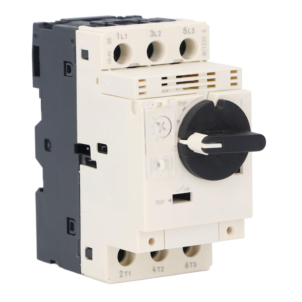 Motor Circuit Breaker Ac690v 2.5Â4A Din Rail Mount, Adjustable Thermal Magnetic Motor Protector For Reliable Industrial Power Control 9330225614944