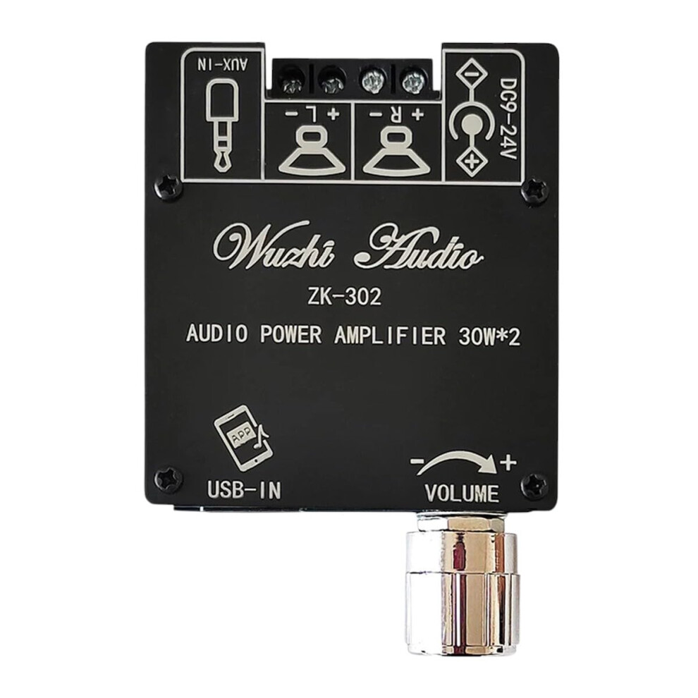 Bluetooth Audio Amplifier Board 2.1 Channel Digital Power Amplifier 15W2+30W With Subwoofer For Home And Car Audio 9330225615132