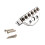 Headless Guitar Accessories Kit with Locking Nut Tuners and Capo, Stable Tuning System Durable Build 1