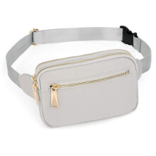 Women's Fanny Pack Crossbody Belt Bag with Adjustable Strap and Secure Zipper for Travel and Hiking