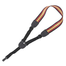 Adjustable Nylon Ukulele Strap with Hook, Comfortable Shoulder Support for Soprano and Concert Ukuleles