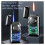 Butane Torch Lighter with Dual Flame Modes, Smart LED Display, USB Type‑C Rechargeable, White 3