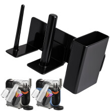 3 in 1 Cup Straw Lid Organizer for Ninja Slushie Machine FS301 FS300, Space Saving Countertop Holder