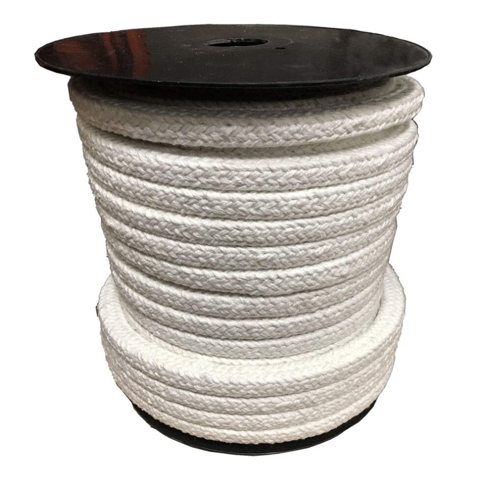 Ceramic Fiber Rope Gasket 1260C Temp Insulation Seal For Furnace Boiler 20X20mm 1M 9073542273349