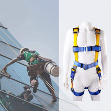 Full Body Safety Harness with Adjustable Fit and FivePoint Attachment for Roofing and Construction Work