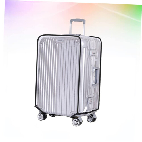 ScratchResistant Luggage Cover with Easy Handle Access Washable Suitcase Protector for Travel 2