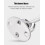 2 Pack Black Door Latch Hook and Eye Lock, RustResistant Metal for Interior or Barn Doors, Extra Security 5