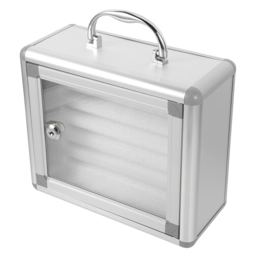 Mobile Phone Locker with MultiSlot Secure Storage for Classroom and Office Cell Phone Organizer Box