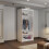 (90cm, white) Mirrored Sliding Door Wardrobe 3