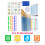 Mandala Dotting Tools Set 44pcs with Stencils and Brushes, Precise Dot Control Rock Painting Kit 2