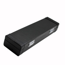 Leather Flute Case 16Hole Black Instrument Box for Musician with Professional Protection