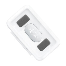 Magnetic Phone Mount for Bathroom Shower, Waterproof Hands Holder with Quick Attachment, White