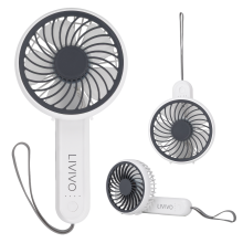 LIVIVO Handheld Mini Fan - 3 Speed Settings White