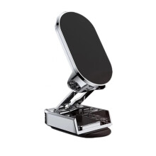 Magnetic Car Phone Holder with 360 Rotation and Foldable Design for Smartphone and GPS