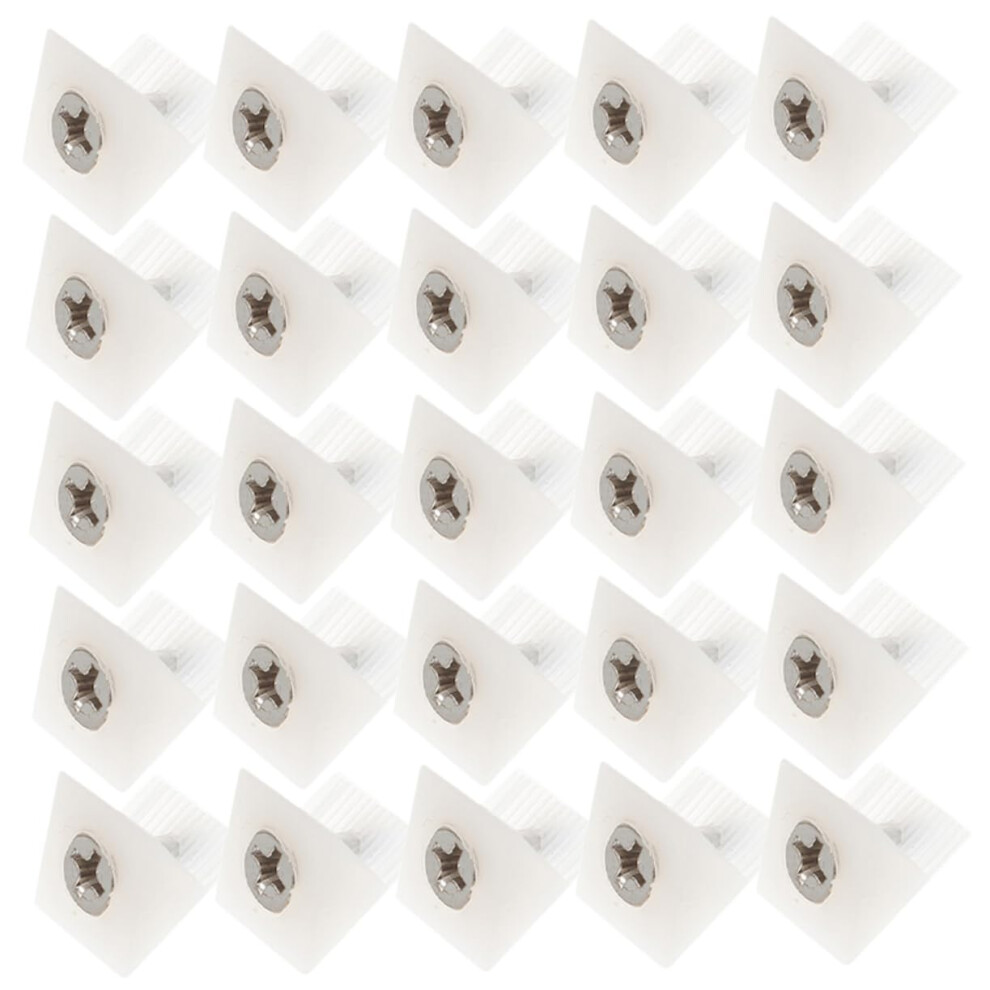 106Pcs Drawer Corner Brackets With Screws, Antisagging Triangle Reinforcement Clips For Stable Furniture Support 9310869669241