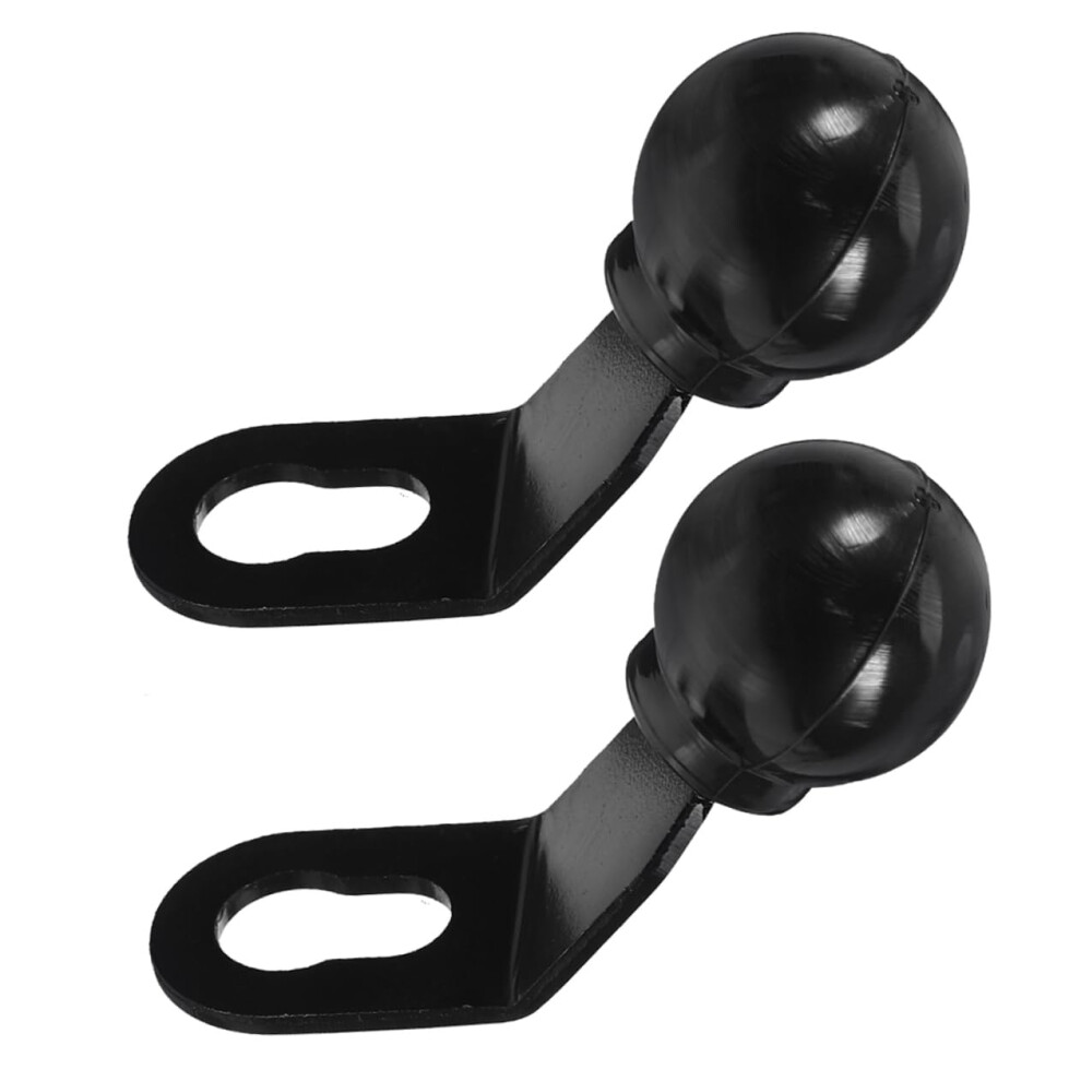 2Pcs Bike Phone Mount Aluminum Alloy 360 Rotating Handlebar Holder With Secure Grip 9330225616757