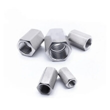 304 Stainless Steel Pipe Fitting Female Hex Coupling Reducer BSPP NPT Connector  Pressure Leak‑Resistant