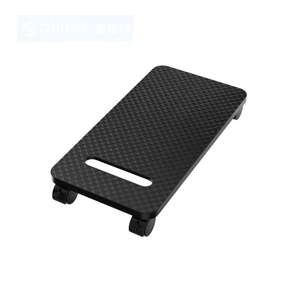 Cpu Stand With Wheels, Adjustable Computer Tower Stand With Locking Swivel Casters For Home Or Office Use Black 9330225616894