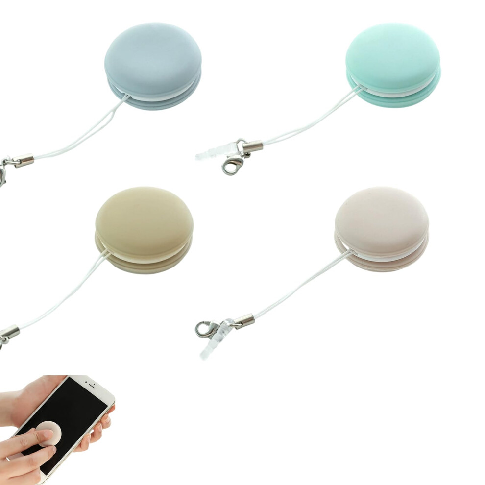 Phone Screen Cleaner Set, Reusable Mini Wipes For Streak Cleaning, Macaron Color Travel Pack (4Pcs) 9073542274667