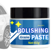 Metal Polish Paste 60g Rust Remover Cream for Car and Home, Shine Restorer for Chrome and Stainless Steel