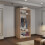 (90cm, Oak) Mirrored Sliding Door Wardrobe 3