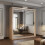 (90cm, Oak) Mirrored Sliding Door Wardrobe 1