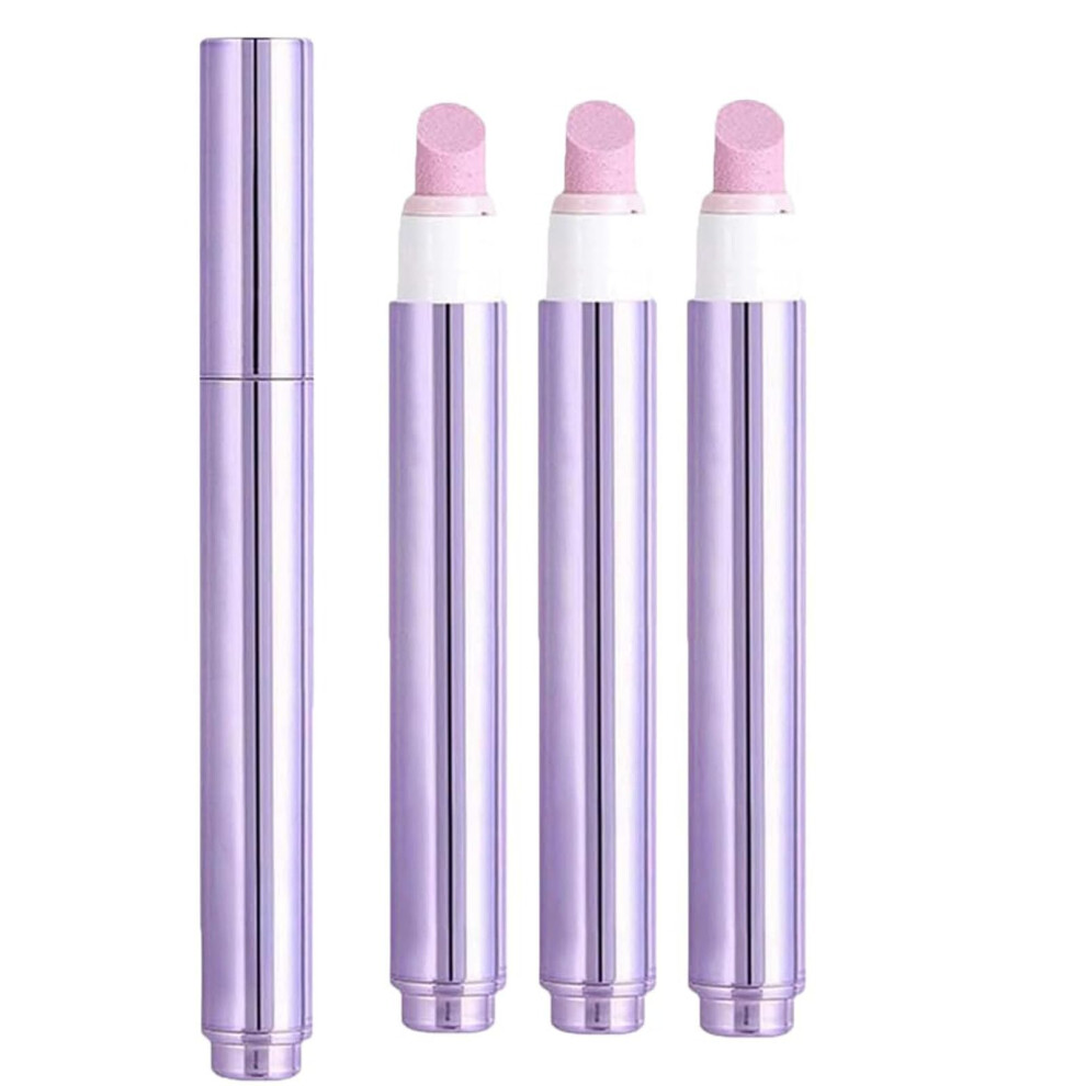 2025 Upgrade 3âinâ1 Cuticle Oil Pen Set with Builtâin Cuticle Pusher, Refillable Nail Care Pen for Dry Cuticles (3pcs)