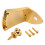 Zinc Alloy 8 String Mandolin Tailpiece Replacement with Screws, Triangle Arched  for Enhanced Sound 1