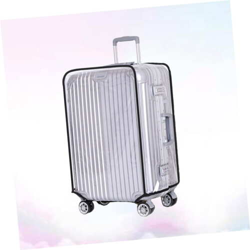 SelfAdhesive Luggage Cover for Suitcase, Waterproof AntiScratch Protector with Handle Cutout 2