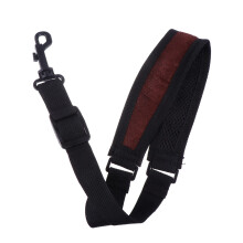 Adjustable Padded Saxophone Neck Strap for Alto and Tenor with Breathable Comfort and Durable Elastic Cotton