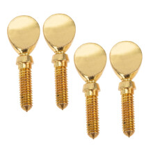 4pcs Copper Saxophone Neck Screws Set for Alto Tenor Soprano and Clarinet , Durable Polished Finish