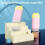 2PCS Bear Shaped Self Draining Soap Holder with Bubble Roller Keeps Bars Dry for Bathroom Sink 5