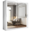 (120cm, White) Mirrored Sliding Door Wardrobe 2