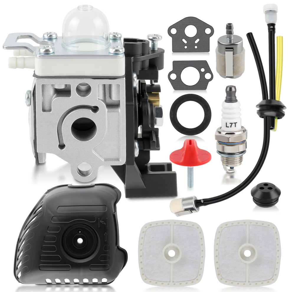 Carburetor With Tune Up Kit For Echo Srm225, Rbk93 Replacement Compatible With Zama For Trimmer Gt225 Pe225 Pas225, Quick Engine Start 9073542275411
