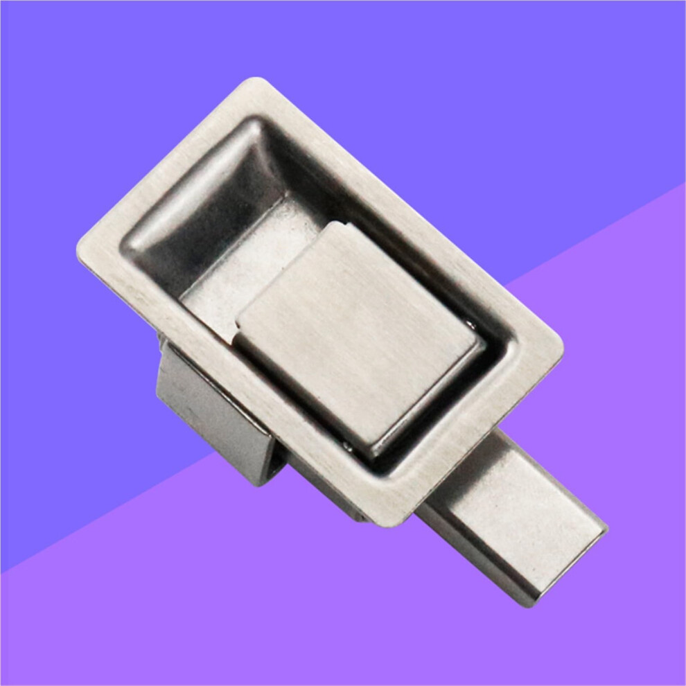 Stainless Steel Gate Lock And Slam Latch With Brushed Finish, Durable WeatherâResistant Design For Toolboxes 9310869669968