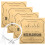Ukulele Strings Set 4Pcs Nylon Replacement Kit with Warm Tone and Stable Pitch for Ukulele 1