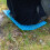 Mini tapis pliable bleu, design compact et portable 3