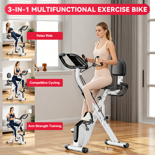 Cyclette Magnetica con Display LCD e Porta Tablet 2