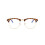 Blue Light Blocking Computer Reading Glasses +100 Retro Round Clear Vision Readers Color C3 Large Frame 2