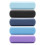 Soft Silicone Cosmetic Brush Portable Storage Box-Deep Blue S 3