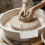 White Adjustable Pottery Wheel Tool Rack with Dual/Triple Slots - a Ceramic Storage Solution Designed with 4