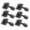 Chrome Plated Classical Guitar Tuners 6 String Half Closed Pegs Smooth Tuning Control Durable Finish 1
