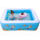 Above Ground Pool with Durable Construction and Easy Drain System for Backyard Family Use 1
