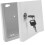 Lockable Wall Mounted Mailbox Outdoor Weatherproof Mail Storage Box Durable Plastic for Home or Office 4