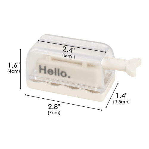 2 Pack Toothpaste Squeezer Tube Roller with Handle, Frosted White Holder for Bathroom Countertop 1