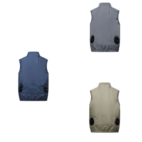 Kühlende Arbeitskleidung aus Polyester mit integriertem-Khaki L 2
