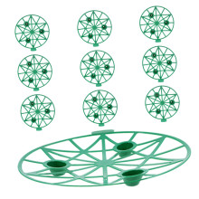 10pcs Melon Cradle Plastic Melon Support for Garden Fruit Rot Prevention Reusable Trellis Holder