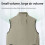 Kühlende Arbeitskleidung aus Polyester mit integriertem-Khaki L 6