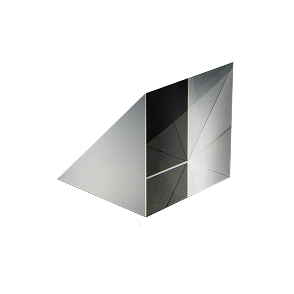 100Mm Optical Glass Triangular Prism For Photography, Rainbow Spectrum And Physics Teaching Light 9073542276678