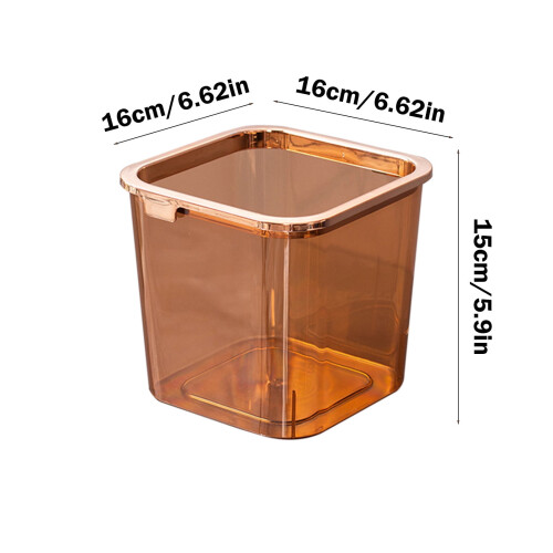 YLOMAY Portable Trash Can for Home Office Dormitory 1